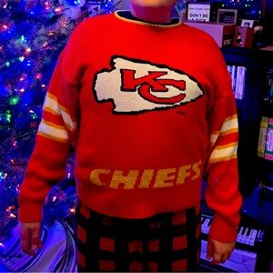 **Sold**

Vintage Kansas City Chiefs Sweater